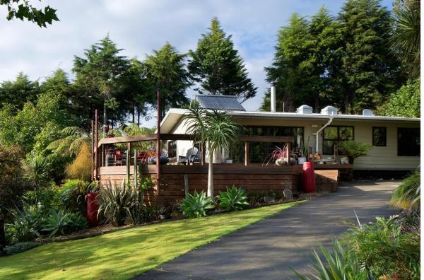 Na zdjęciu widoczny jest obiekt The Tree House położony w mieście Kawerau.
