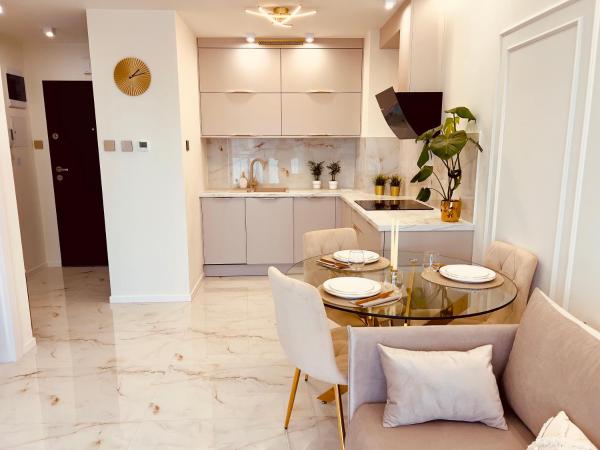 Na fotografii je vidět objekt Apartament Kashmir Glow nacházející se ve městě Zamość.