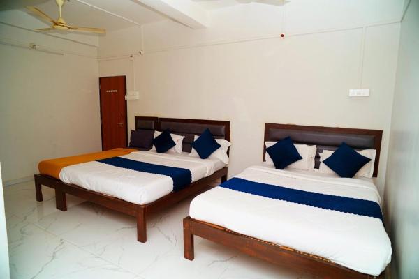 Na fotografii je vidět objekt Hotel Chhatrapati Executive nacházející se ve městě Kolhápur.