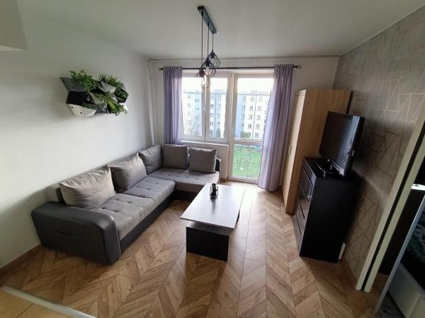 På billedet ses objektet Perfekt Place beliggende i byen Bieruń Nowy.