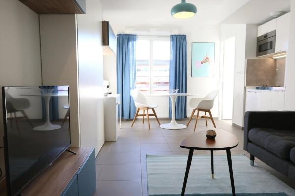 Escapade Urbaine - Studio Lumineux proche gare, Lyon