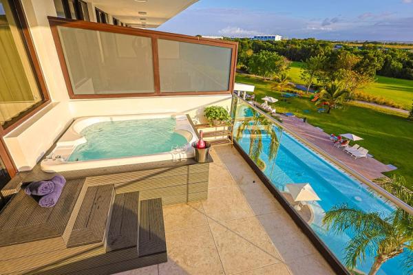 På billedet ses objektet Cozy Hideaway Apt, Jacuzzi beliggende i byen Punta Cana.