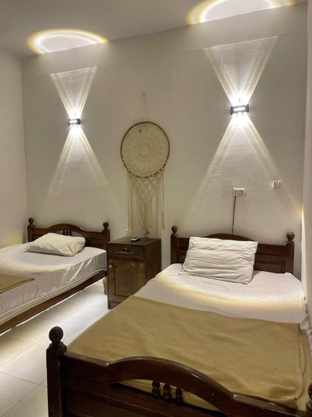 På bildet vises objektet Dalida House som ligger i byen Dahab.