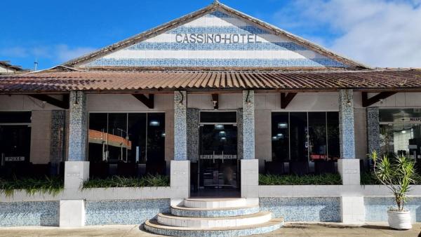 A la foto es mostra l'objecte Cassino Hotel situat a la ciutat de Cassino.