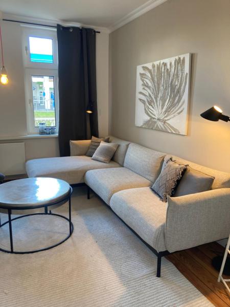 På billedet ses objektet Altbauwohnung Mindo beliggende i byen Bargteheide.