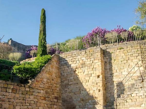 A la foto es mostra l'objecte Auszeit beim Winzer- FeWo Biengarten situat a la ciutat de Gimmeldingen.