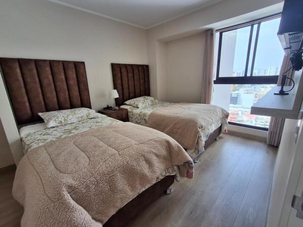 A la foto es mostra l'objecte Departamento de estreno en San Isidro situat a la ciutat de Lima.