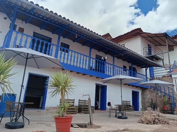 Na fotografii je vidět objekt Auquis Hostel nacházející se ve městě Cuzco.