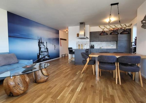 På billedet ses objektet Ferienwohnung Riverfront beliggende i byen Kappeln.