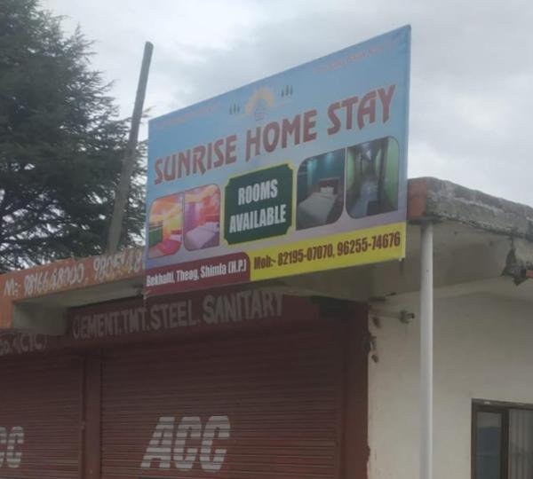 Na fotografii je vidět objekt Sunrise Homestay nacházející se ve městě Cheog.