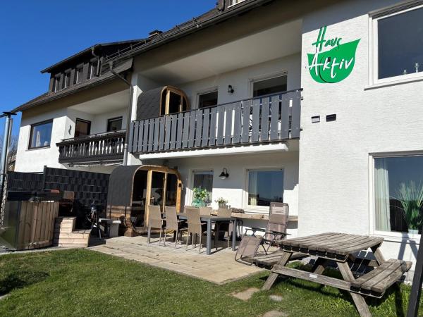 Na fotografii je vidět objekt Apartment Haus Aktiv Garten nacházející se ve městě Winterberg.