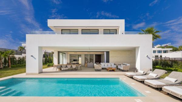 Na foto é possível ver o objeto Luxury Villa in Marbella, Gym, Sauna, Pool - Villa Cipres localizado na cidade de Marbella.