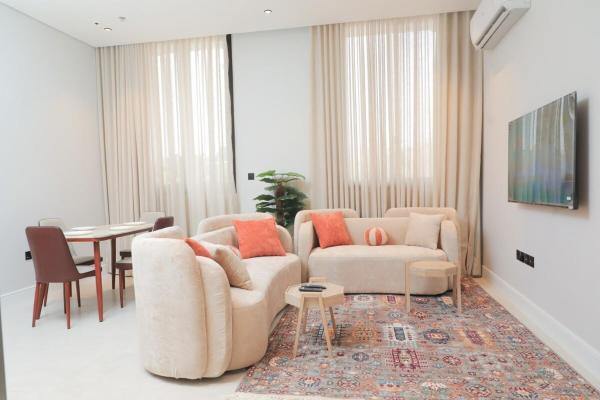A la foto es mostra l'objecte Luxury Apartment in Al Nargis situat a la ciutat de Al ‘Azīzīyah.