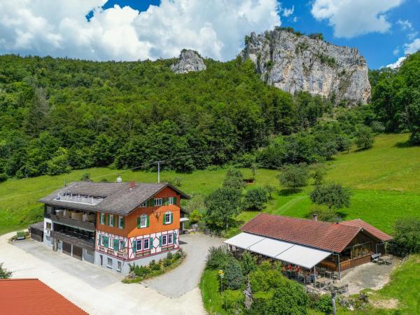 Στη φωτογραφία φαίνεται το αντικείμενο Gasthaus Jägerhaus που βρίσκεται στην πόλη Beuron.