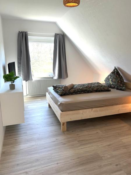 Nella foto è visibile l'oggetto Ferienwohnung Dorfblick Kirchdorf situato nella città di Sulingen.