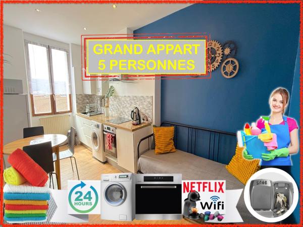Foto 2: 012 CHIC & COSY F2 34m2 HYPERCENTRE WIFI SMART TV NETFLIX