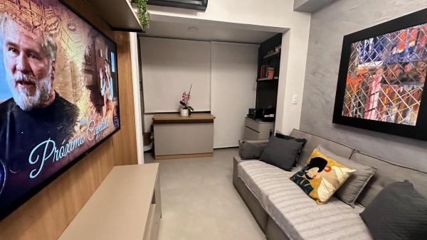Studio em frente ao Shopping Eldorado Completo, São Paulo