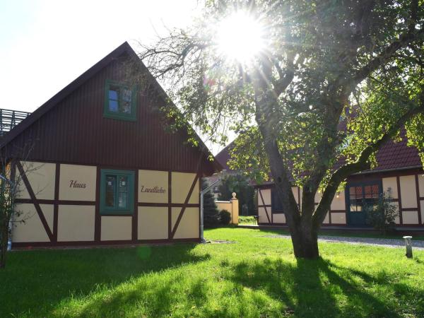 På bilden syns objektet Ferienhaus nahe Schweriner Seenplatte som ligger i staden Wendorf.