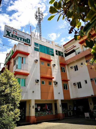 The photo shows the CDO Hotel Xentro located in the city of Cagayan de Oro.