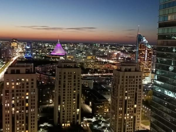 Φωτογραφία 3: Studio on Dostyq Street 5 floor 25 - центр Астаны