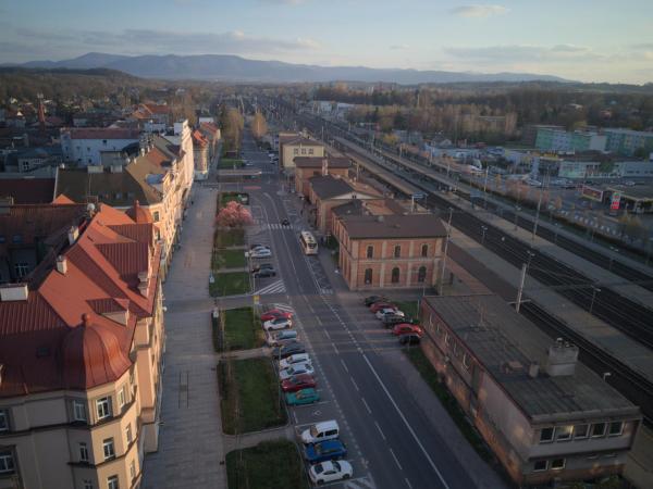 På bildet vises objektet APARTAMENT CIESZYN som ligger i byen Český Těšín.