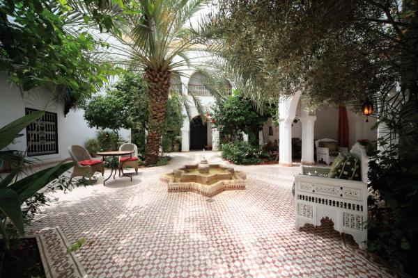 På billedet ses objektet Riad Ifoulki beliggende i byen Marrakech.