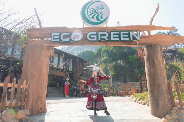 照片显示了位于Trạm Tấu市的Eco green - Homestay & Hot spring Trạm Tấu物件。