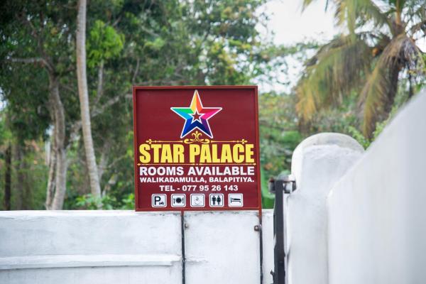 Na zdjęciu widoczny jest obiekt Star Palace - Balapitiya położony w mieście Balapitiya.