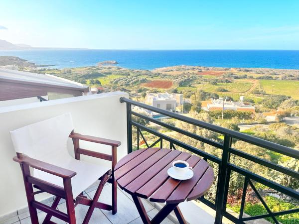 En la foto se muestra el objeto Chalet Sissi - SEA VIEW FROM EACH WINDOW ubicado en la ciudad de Kartsindanós.