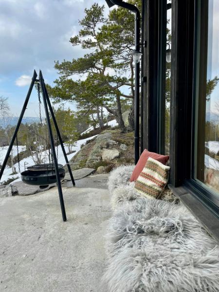 Op de foto is het object Family Cabin With Views In Hillestad te zien, gelegen in de stad Støylen.