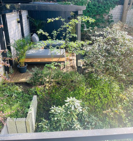 A la foto es mostra l'objecte Charmantes Haus mit Gartenoase situat a la ciutat de Hilden.