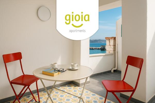 Na fotografii je vidět objekt Dimore del Porto - Gioia Apartments nacházející se ve městě Procida.