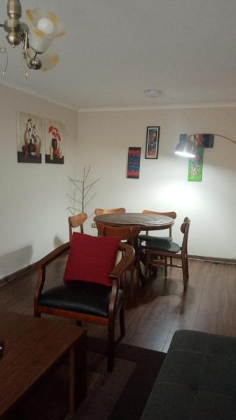 Na fotografii je vidět objekt Departamento amplio en Los Ángeles, Chile nacházející se ve městě El Arrayán.