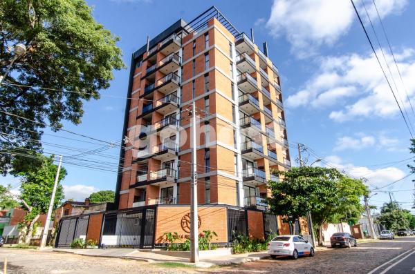 A la foto es mostra l'objecte Modern loft in a new building in Villa Morra situat a la ciutat de Asunción.