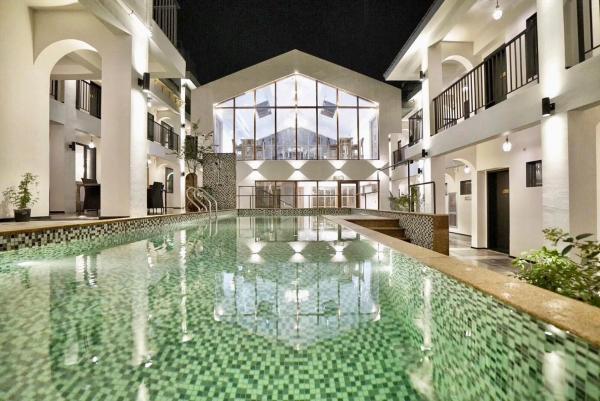 På billedet ses objektet Moganshan Yucun Xiaozhu Garden B&B beliggende i byen Houhong.