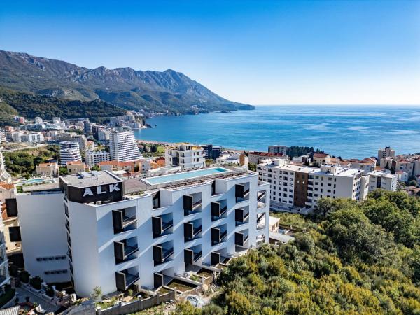 A la foto es mostra l'objecte Sunshine Appartement Budva situat a la ciutat de Bečići.