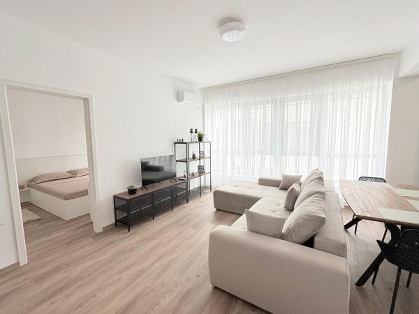 A la foto es mostra l'objecte Margelelor Cozy Apartments situat a la ciutat de Bragadiru.