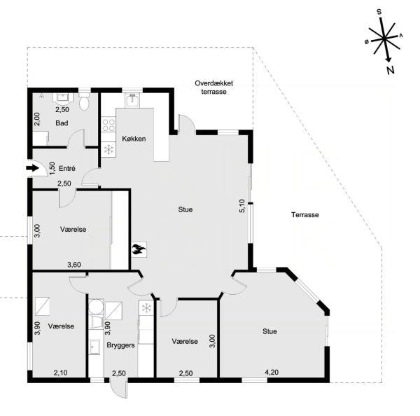 Nella foto è visibile l'oggetto Holiday Home By Gudenå River With Natural Garden situato nella città di Bjerringbro.