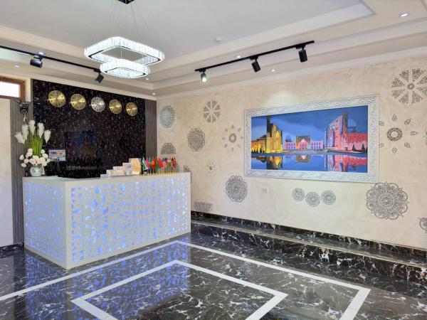 Auf dem Foto ist das Objekt Sam Star of Ulugbek in der Stadt Samarkand zu sehen.