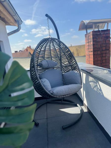 A la foto es mostra l'objecte Die Terrassenmaisonette mit Stil situat a la ciutat de Jesewitz.