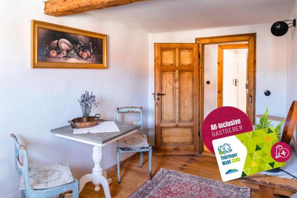 På billedet ses objektet Landhaus Fröbel beliggende i byen Schweina.