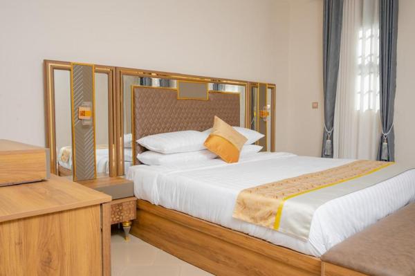 A la foto es mostra l'objecte Stylish Comfort at Bweya Suites, Modern Apartment on Entebbe Road situat a la ciutat de Kajansi.