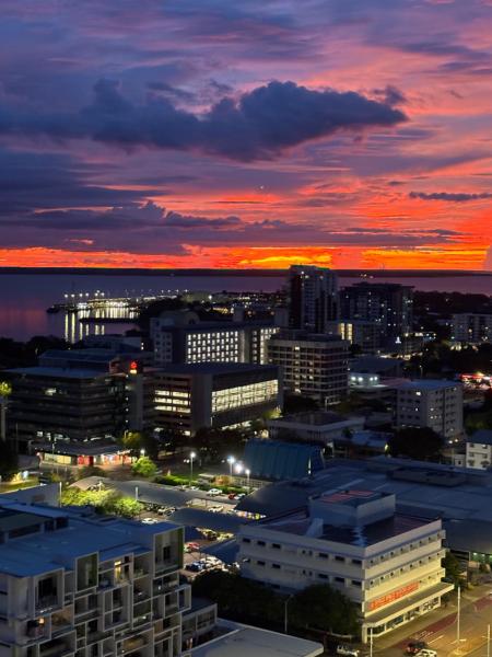 På billedet ses objektet Coastal City Stay beliggende i byen Darwin.