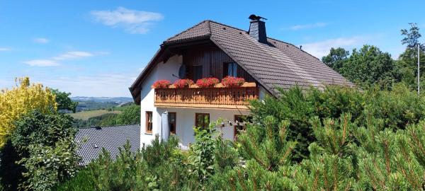 A la foto es mostra l'objecte Gemütliche Nichtraucherwohnung Direkt Am Wald situat a la ciutat de Schmallenberg.