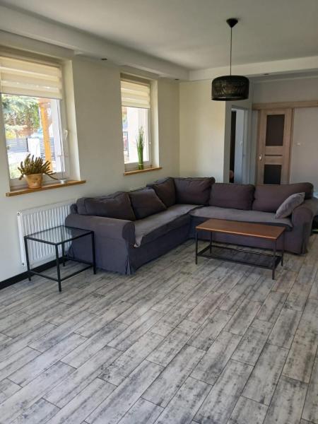 Na zdjęciu widoczny jest obiekt Comfortable home near Mikołajek położony w mieście Baranowo.