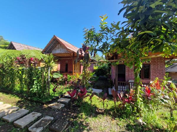 The photo shows the Ariel Bungalow Tetebatu located in the city of Tetebatu.
