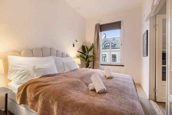 På bildet vises objektet DINBNB Apartments l Stylish Apartment - Fireplace & Fully Equipped som ligger i byen Oslo.