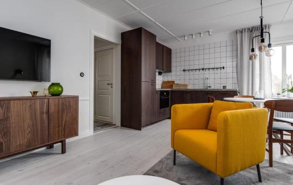 На фото показан объект Luxurious apartment for the modern executive, расположенный в городе Лулео.