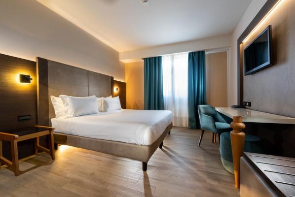 The photo shows the Elite Hotel & Spa located in the city of Mestre.