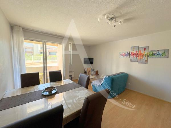 A la foto es mostra l'objecte APPARTEMENT EN RDC, 2 CHAMBRES, RES AVEC PISCINE, QUARTIER PORT DE SETE situat a la ciutat de Sète.